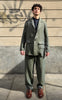 giacca doppio uni green