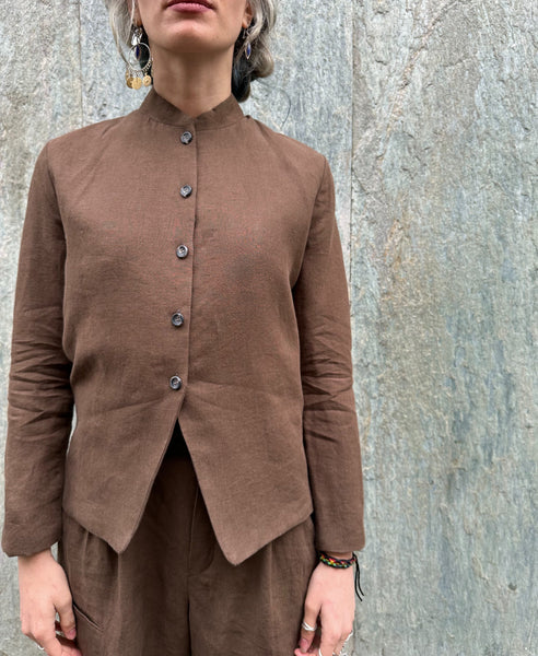 giacca brown