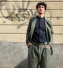 giacca doppio uni green