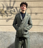 giacca doppio uni green