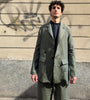 giacca doppio uni green