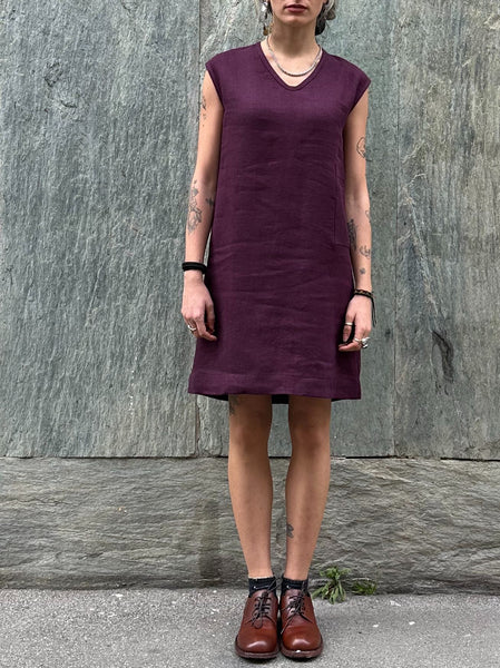vestito viola