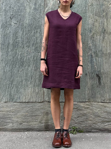 vestito viola