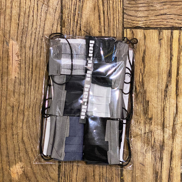 mascherina 6 pieces dark