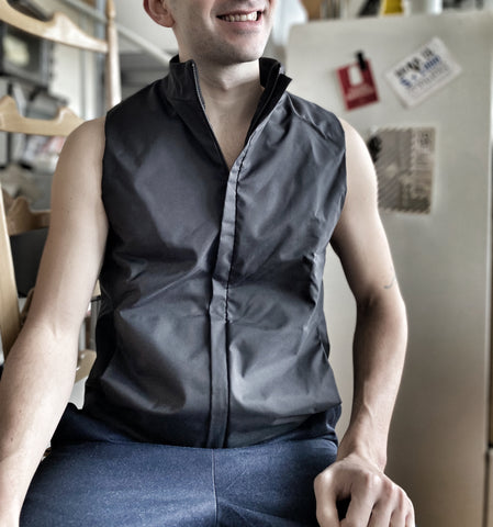 gilet “tecnico” uomo 1/2 stagione pillow