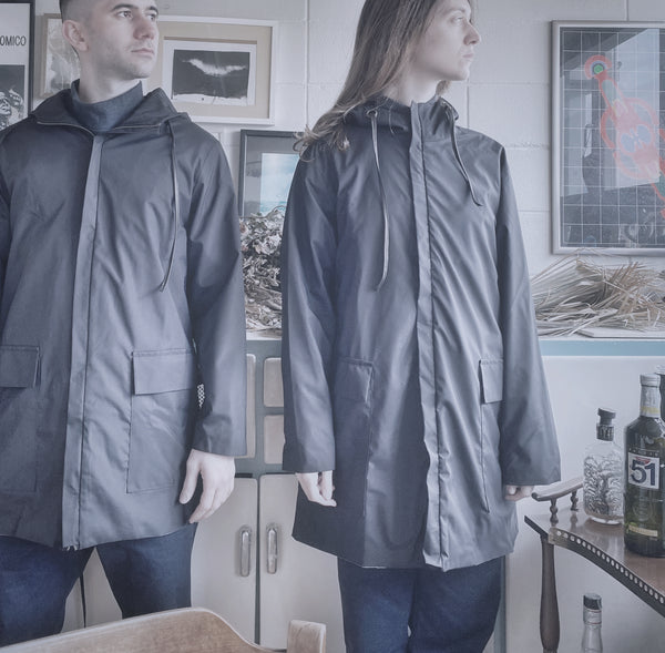parka “tecnico” unisex 1/2 stagione pillow