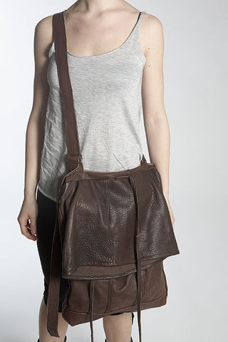 backpack brown leather