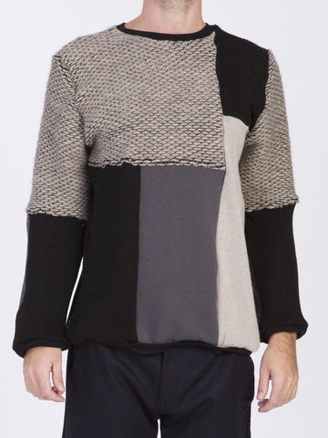 sweater patchwork