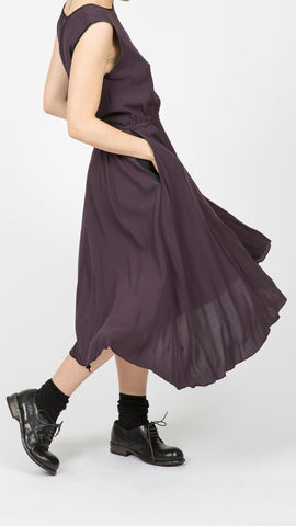 dress aubergine