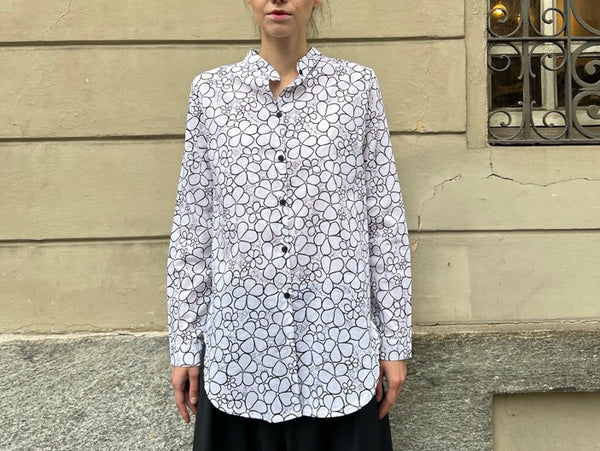 shirt flower wom