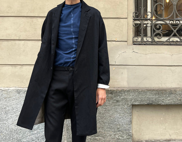 coat Biwa man-